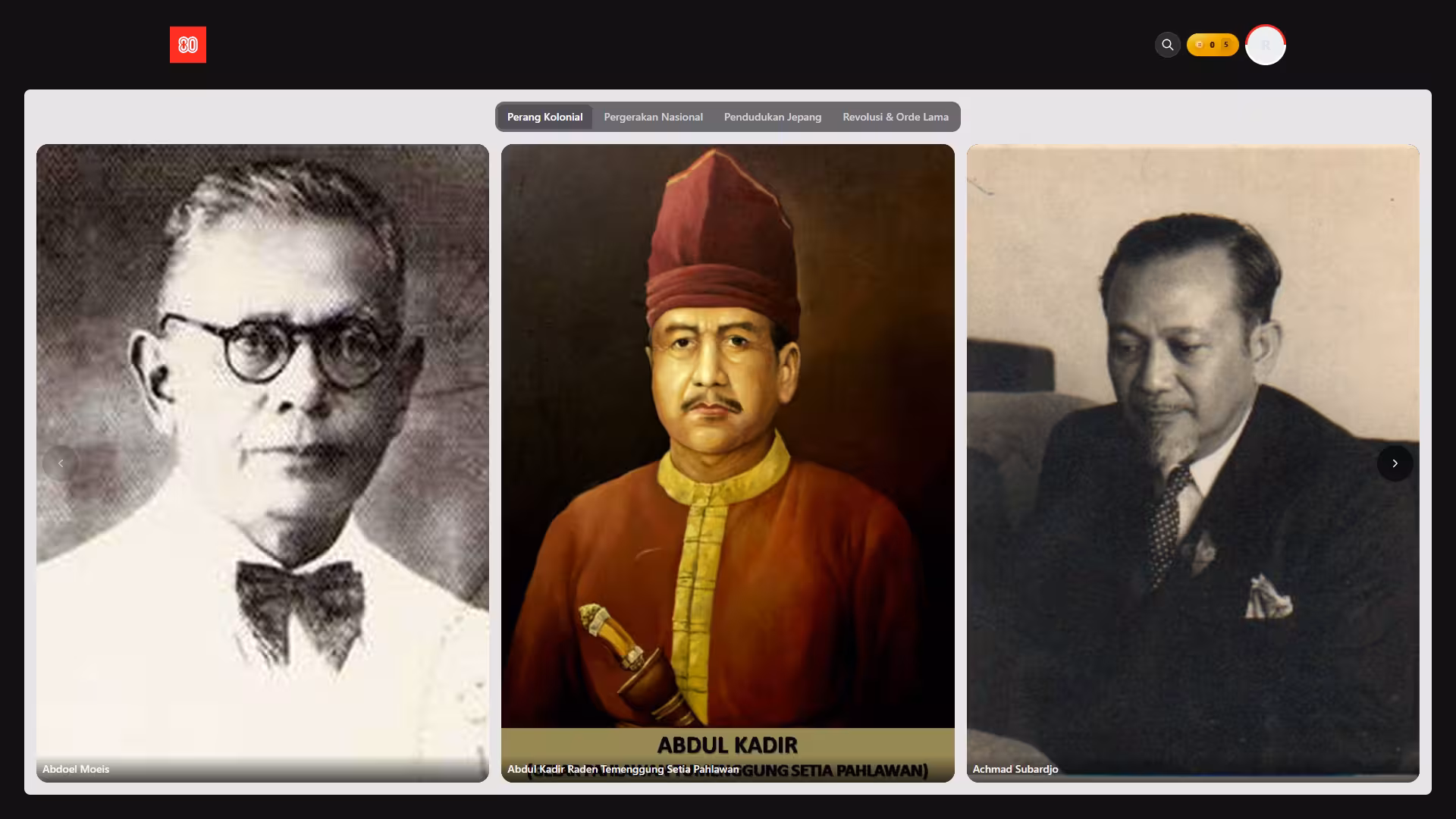 Mengenang Pahlawan Logo